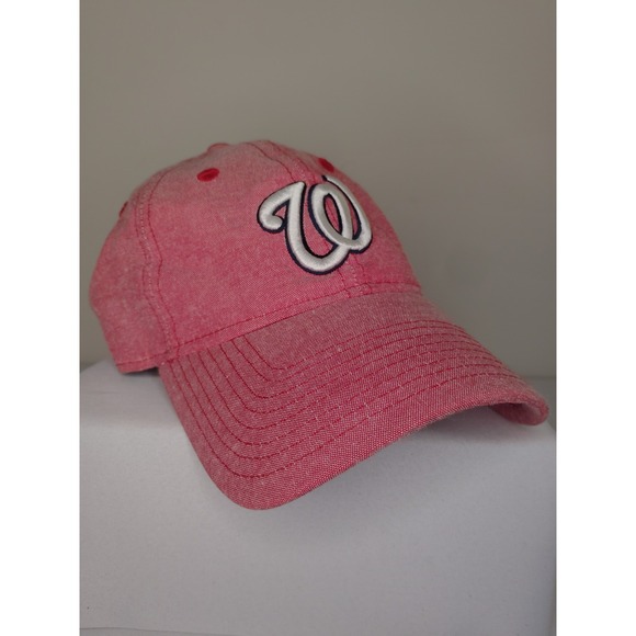 Washington Nationals Pink Red New Era MLB Hat Cap Adult Womens Adjustable - Picture 1 of 7